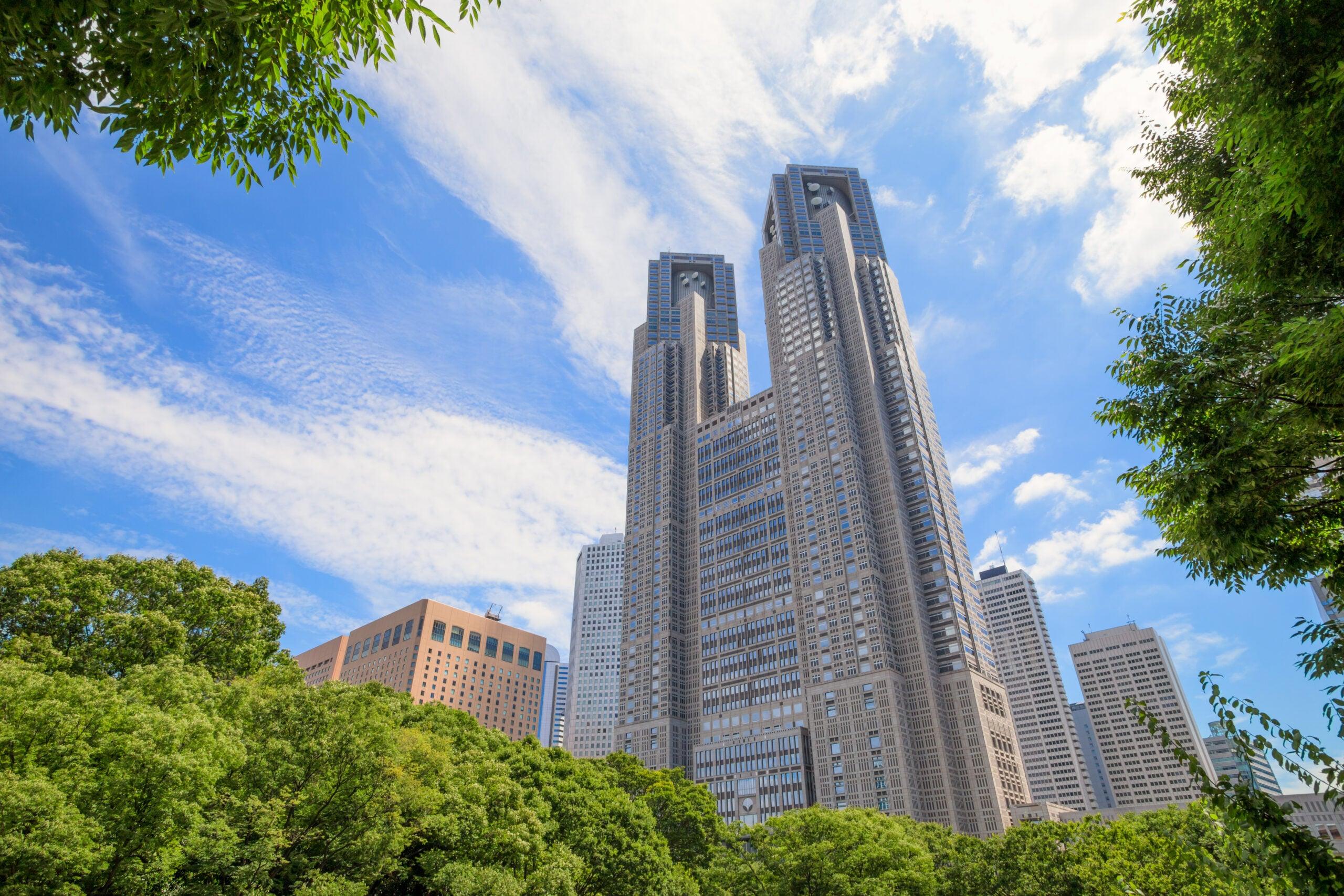 Tokyo Metropolitan Government Office perfect guide projection mapping?