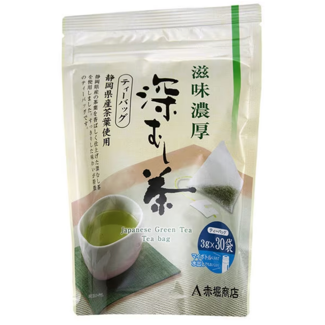 Akahori Shoten Delicious Fukamushicha Tea Bags 3g x 30 bags