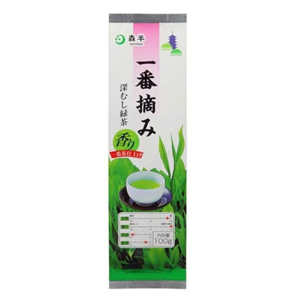Morihan Ichibanmu Deep Mushi Green Tea 100g