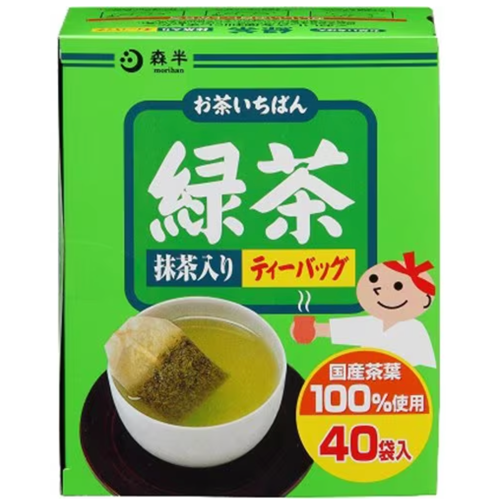 Morihan Ichiban Matcha Green Tea Tea Bag (2g x 40P) 80g