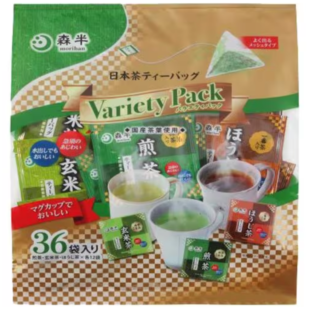 Morihan Japanese Tea Tea Bag Variety Pack 36P