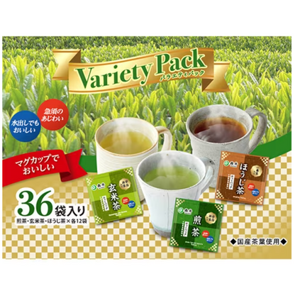 Morihan Japanese Tea Tea Bag Variety Pack 36P