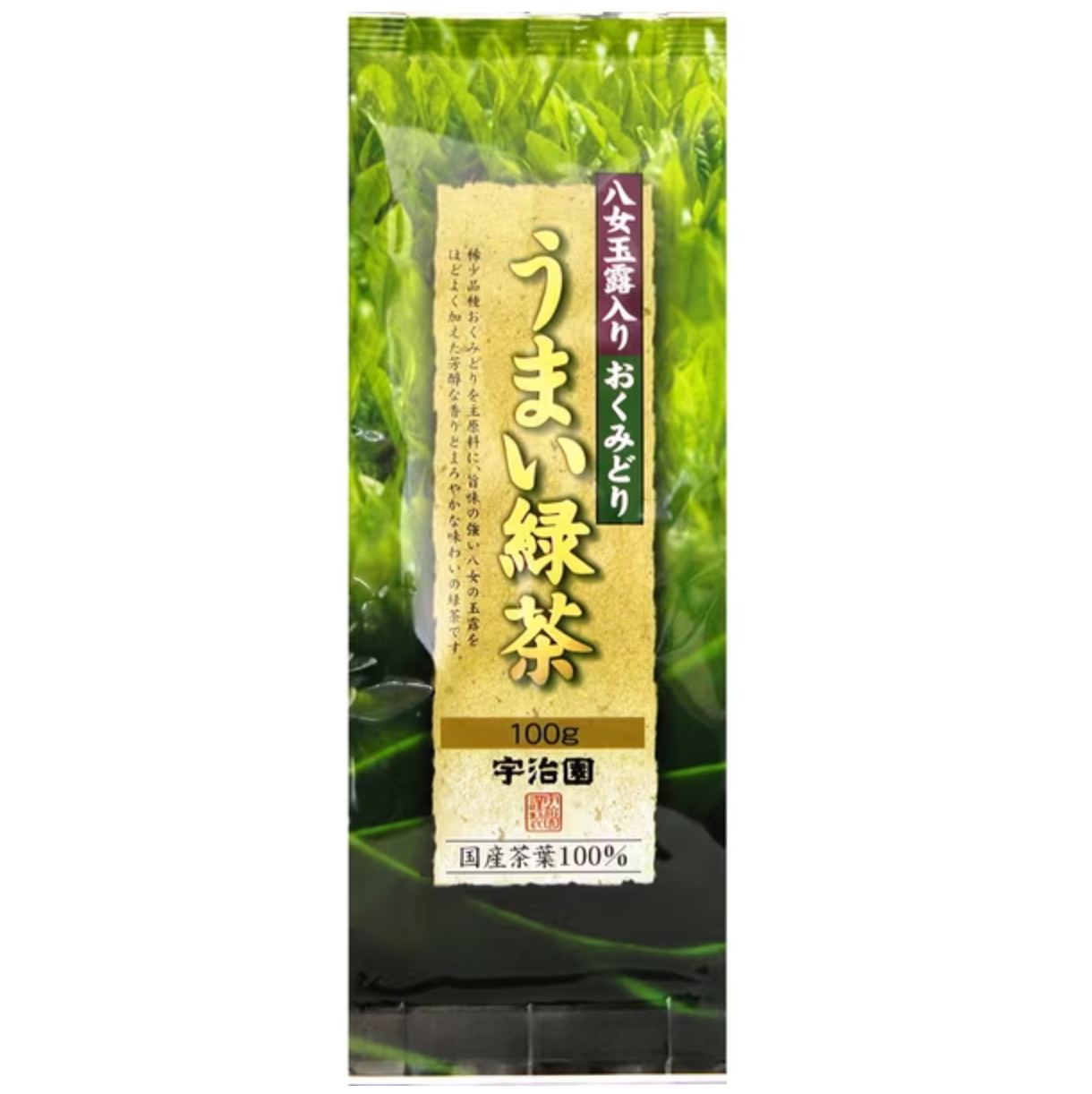 Ujien Yame Gyokuro Okumidori variety delicious green tea 100g