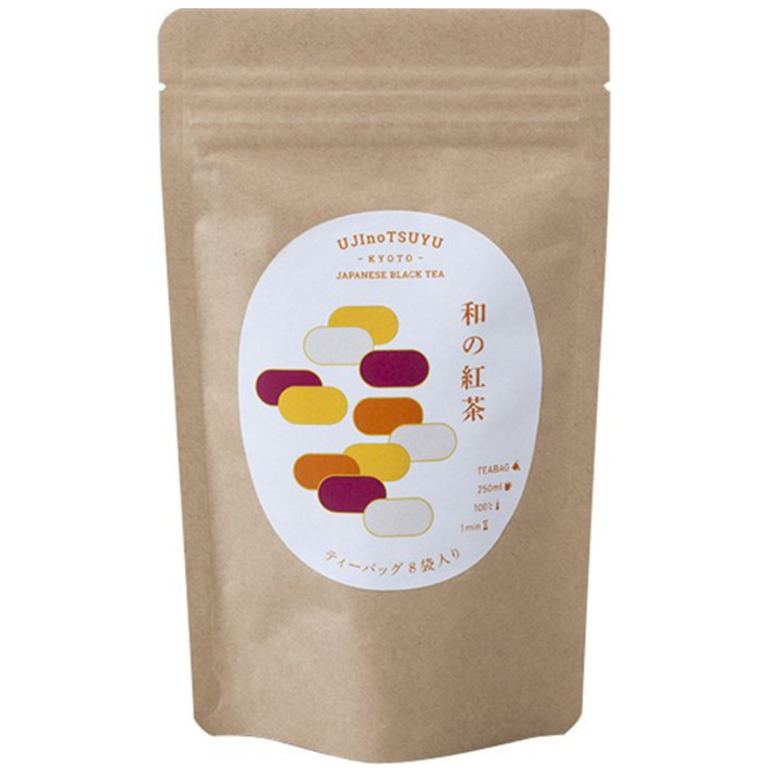 UJINOTSUYU SEICHA Japanese black Tea Bag (3g x 8P) 24g
