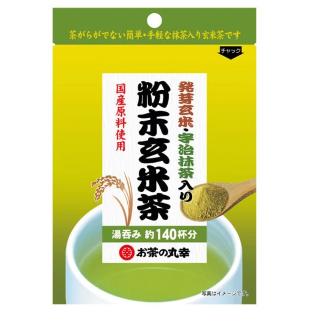 Ochanomaruko Germinated Brown Rice, Powdered Brown Rice Tea with Uji Matcha 56g