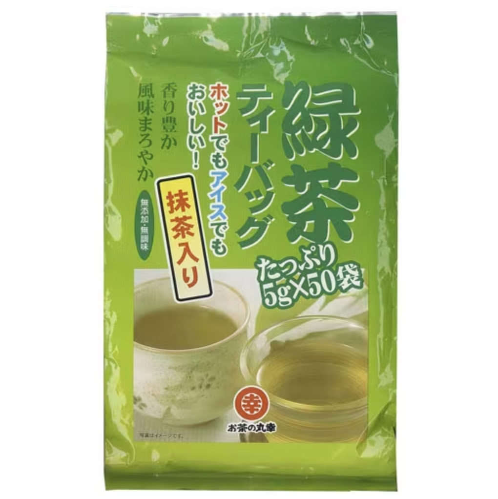 Ochanomaruko Green tea with matcha tea bag (5g x 50P) 250g