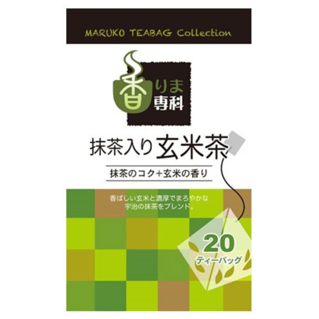 Ochanomaruko Kaoma Senka Genmaicha with Matcha Tea Bag (1.8g x 20P) 36g