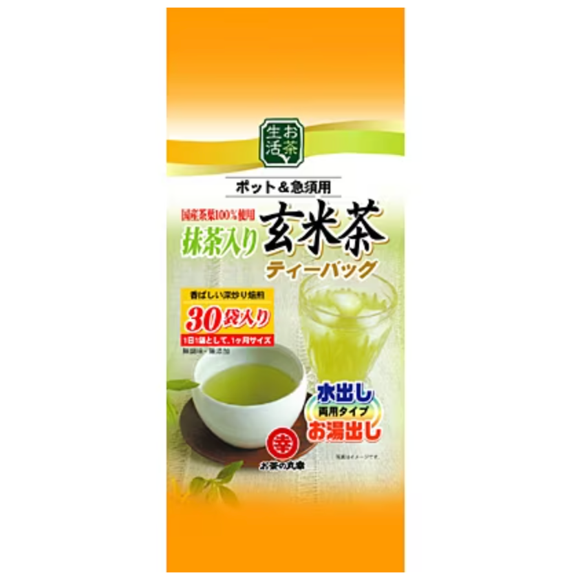 Ochanomaruko Tea Life Matcha Genmaicha (3.5g x 30p) 105g