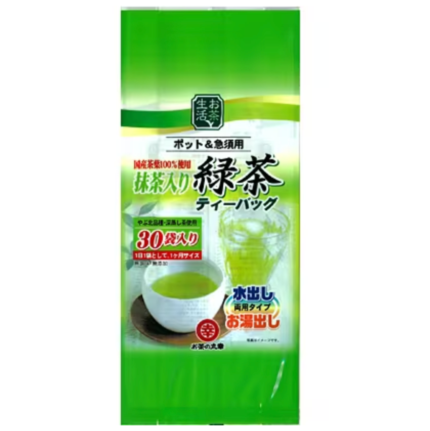 Ochanomaruko Tea Life Green Tea with Matcha (3.5g x 30p) 105g
