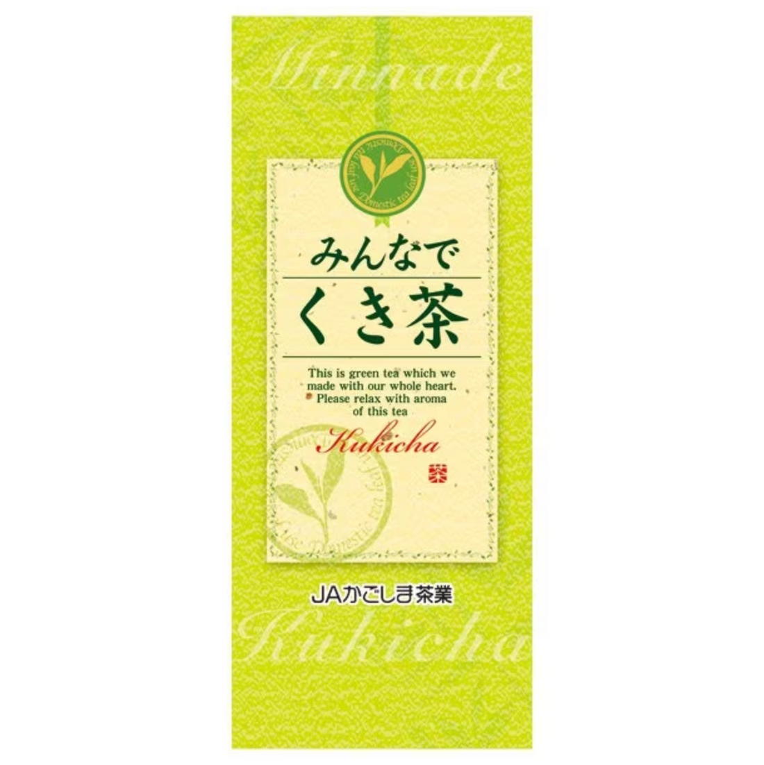 JA Kagoshima Tea Industry Minadekuki Tea 100g