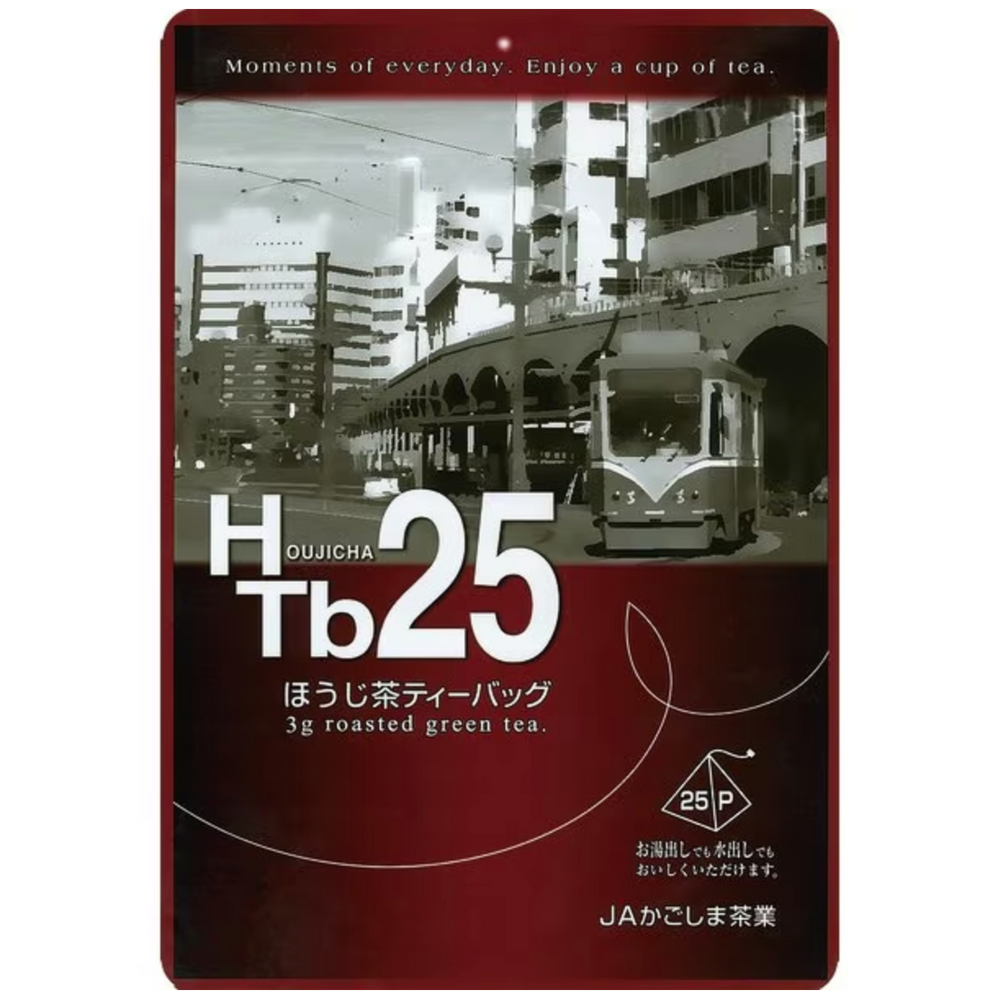 JA Kagoshima Tea Industry HTb Hojicha Tea Bag 75g (3g x 25P)