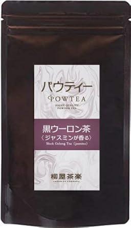 Paw Tea Jasmine-scented Black Oolong Tea 80g [Powdered tea] [Soluble in water] [Instant tea] [Black oolong tea] [No tea bag required] - NihonMura