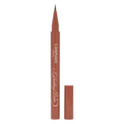 Canmake Effortless Liner 01 Fringe Terracotta 0.63ml Liquid Eyeliner