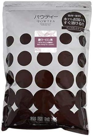 Paw Tea Jasmine-scented Black Oolong Tea 1kg [Powdered tea] [Soluble in water] [Instant tea] [For commercial use] [Black oolong tea] [No tea bag required] - NihonMura