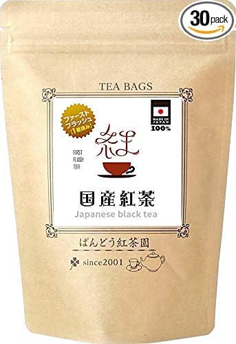 Bando Black Tea First Flash Tea (Domestic Black Tea) 30 Tea Bags (2.5g×30TB)