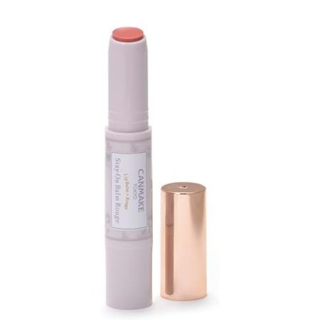 Canmake Stay On Balm Rouge 20 Lipstick 20 Cotton Peony