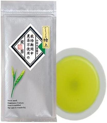 Grown without using pesticides Special pesticide-free tea 100g Shizuoka tea Deep steamed sencha green tea