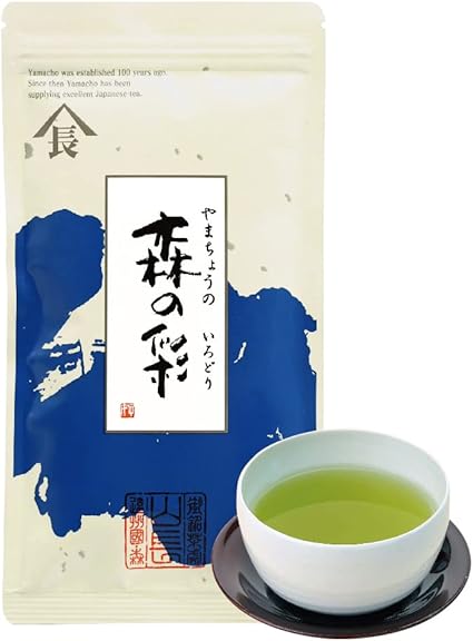 Mori no Irodori Tea Green Tea Deep Steamed Tea Tea Leaves Shizuoka Leaf Everyday Use (100g×1 bag)