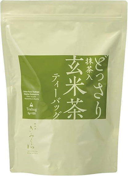 Chunkya Tea Bag Matcha Tea Untagged Commercial Use (5g×100pcs) Japan Tea Kimikura Deep Steamed Kakegawa Tea Deep Steamed Tea Green Tea Matcha Tea Tea Bag Tea Leaves