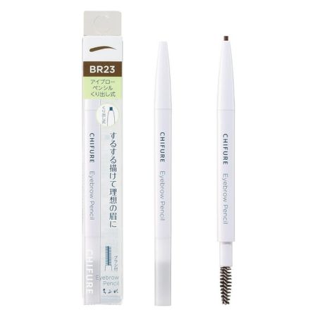 Chifure Eyebrow Pencil Hollow Out Type 23 Pink Brown