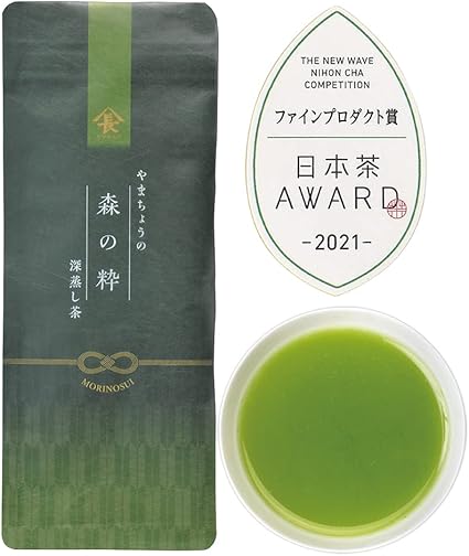 Deep Steamed Tea Mori no Sui Shizuoka Prefecture Green Tea Tea Leaves Leaf Luxury Fine Product Award (50g×1 bag)