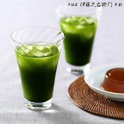 Ito Kuemon Uji Matcha Dark Green Tea (Sweetened) Powder 130g Bag Matcha Drink - NihonMura