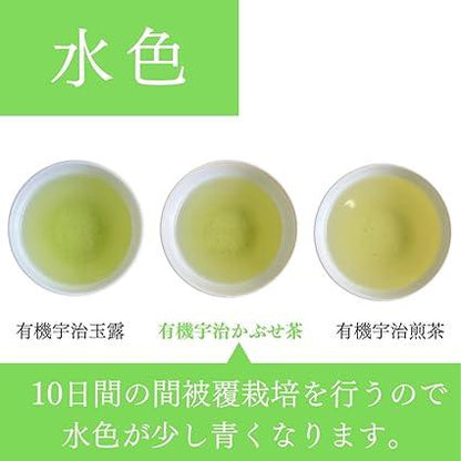 Tea Sunshine Garden Organic Cultivation Kyoto Uji Kabusecha Kyoto Prefecture 50g - NihonMura