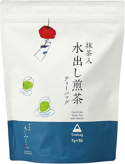 Sencha Tea Bag with Matcha (7g×50 pieces (no tag)) Cold Tea Cold Brew Tea Tea Pack Tea Japan Tea Green Tea