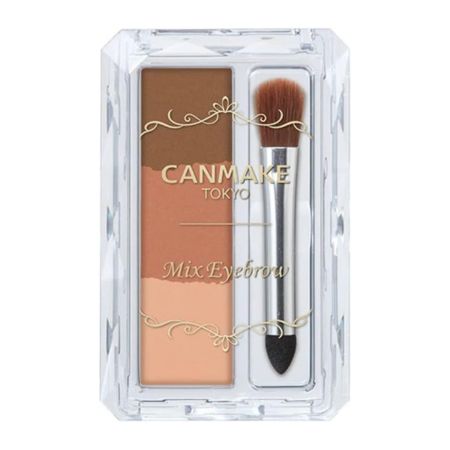 Canmake Mixed Eyebrow 09 Peach Tea Brown Color