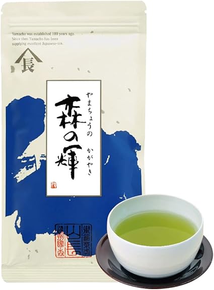 Mori no Kagayaki Deep Steamed Tea Shizuoka Green Tea Tea Leaves Leaf Everyday Use 100g × 1 bag