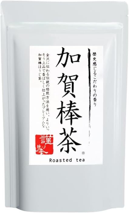 【Sunpudo Tea Shop】Kaga Bar Tea 90g | Kaga Ishikawa Roasting | Carefully selected scents | Comes in a chucked stand pack