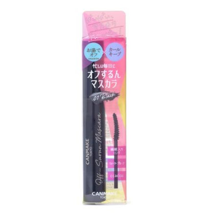 Canmake Off Mascara 01 Black Hot Water Off