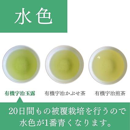 Tea Sunshine Garden Organic Cultivation Kyoto Uji Gyokuro Kyoto Prefecture 50g - NihonMura