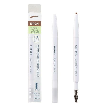 Chifure Eyebrow Pencil Hollow Out Type 24 Mocha Brown