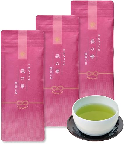 Deep Steamed Tea Mori no Hana Shizuoka Prefecture Green Tea Tea Japan Tea Tea Leaves Leaf Luxury (50g×3 Bag)