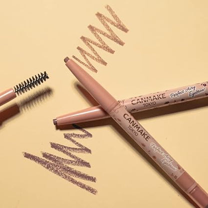 Canmake Perfect Airy Eyebrow 04 Milk Tea Brown