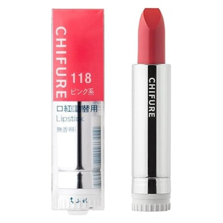 Chifure Lipstick (for refill) 118 pink