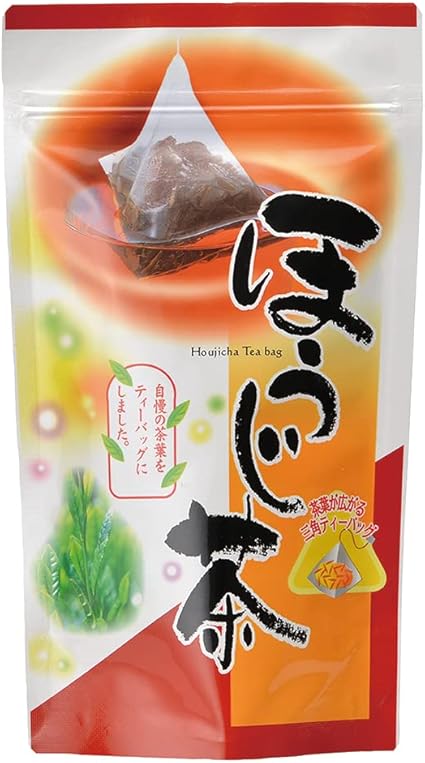 Stick Hojicha Tea Bag with String Domestic Tea Roasted Tea Karigane 2.5g×12 pieces (1 bag)