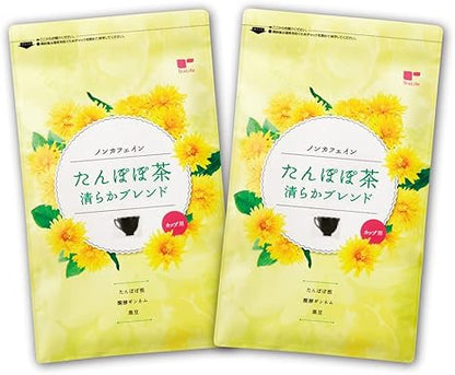 Dandelion Tea Pure Blend 30 Pieces for Cups×2 Bags (Non-Caffeine) 《Tea Life》