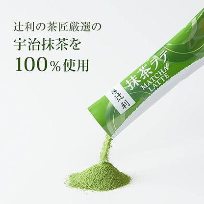 Tsujiri Matcha Latte 130g (10P) ×4 pieces - NihonMura