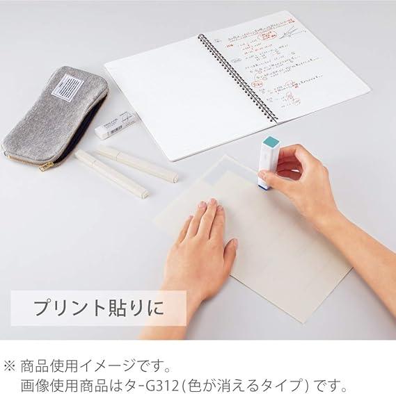 KOKUYO GLOO Color-disappearing Stick Glue, S Size, 5 Pieces - NihonMura