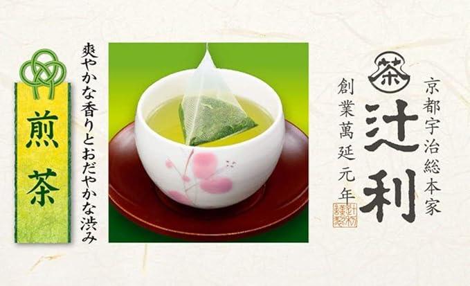 Tsujiri Sencha Triangular Tea Bag 50P 2g (x 50) - NihonMura