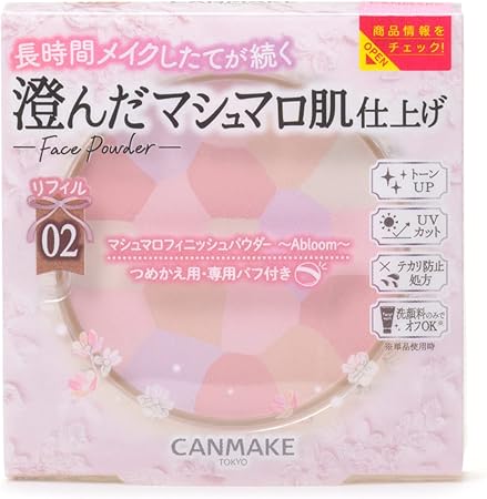 Canmake Marshmallow Finish Powder ~Abloom~ Refill 02 Sakura Tulle