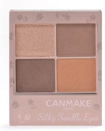 Canmake Silky Souffle Eyes (Matte Type) M01 Sienna Wood