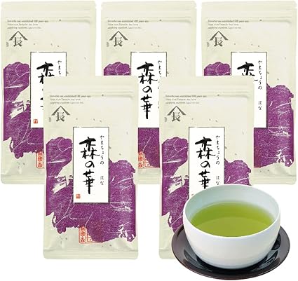 Mori no Hana Tea Tea Leaves Deep Steamed Tea Shizuoka Leaf Luxury (100g×5 bag)