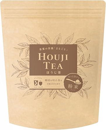 Mizutama Farm Tea House Tea Leaf Nutrition &quot;Marugoto&quot; Powdered Tea 225g (Hojicha)