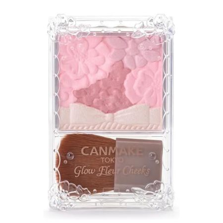 Canmake Glow Fleur Cheeks 17 Strawberry Milk Fleur