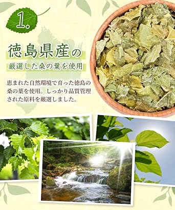 Onkatsu Farm Domestic Mulberry Leaf Tea 3g ×30 Packets Pesticide Residue Tested Tea Bag Non-Caffeine