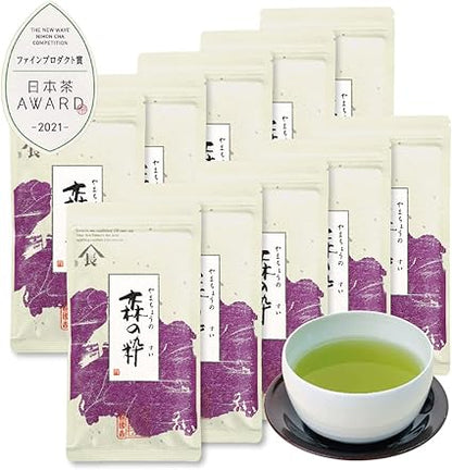 Deep Steamed Tea Mori no Sui Shizuoka Prefecture Green Tea Tea Leaf Leaf Luxury (100g×10 bag)