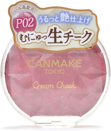 Canmake Cream Cheek (Pearl Type) P02 Rose Petal